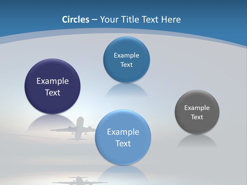 Cool Climate Air PowerPoint Template
