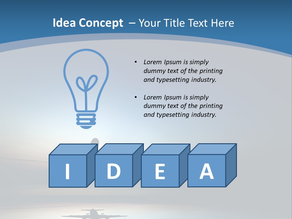 Cool Climate Air PowerPoint Template