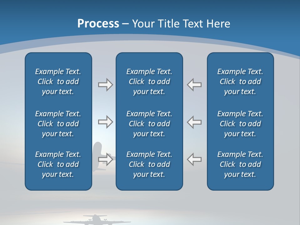 Cool Climate Air PowerPoint Template