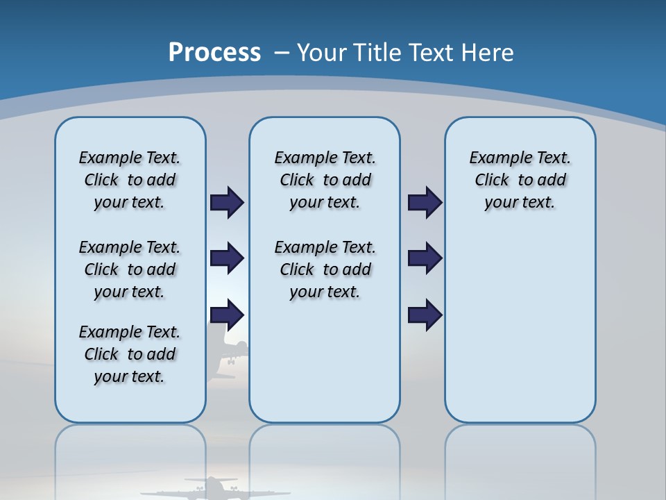 Cool Climate Air PowerPoint Template
