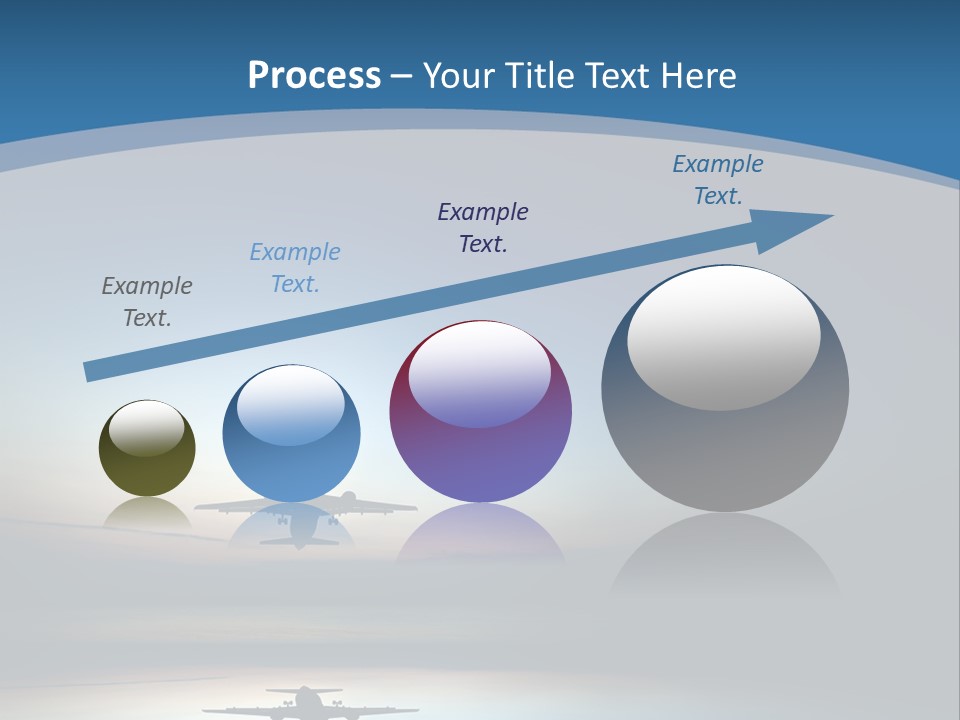 Cool Climate Air PowerPoint Template