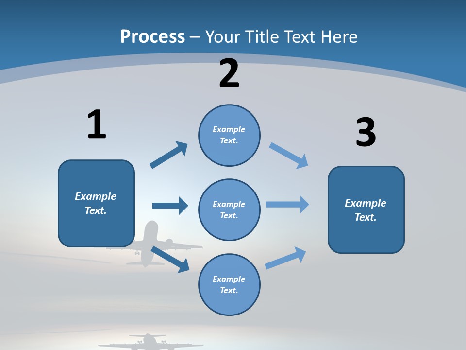 Cool Climate Air PowerPoint Template