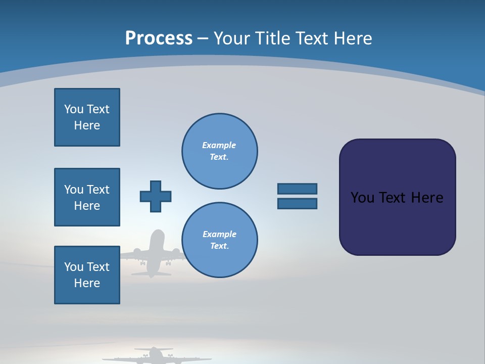 Cool Climate Air PowerPoint Template