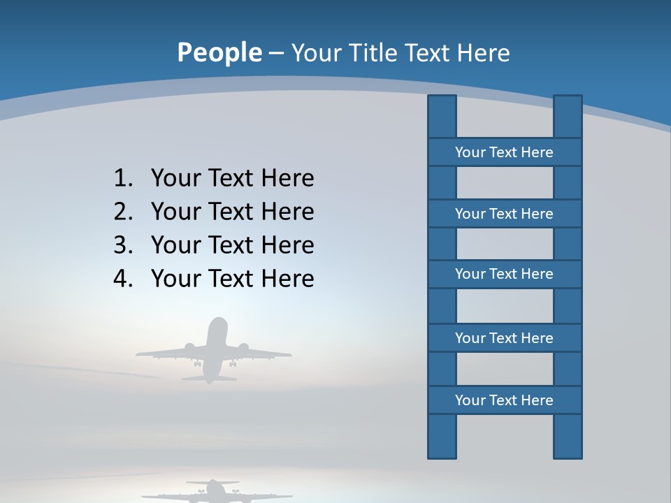 Cool Climate Air PowerPoint Template