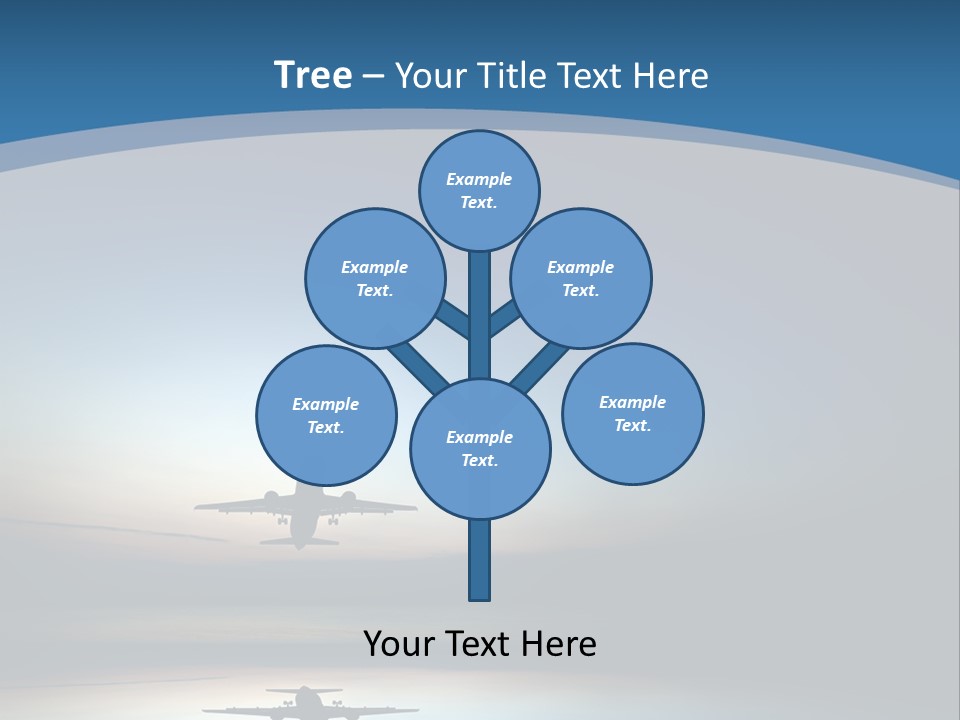Cool Climate Air PowerPoint Template