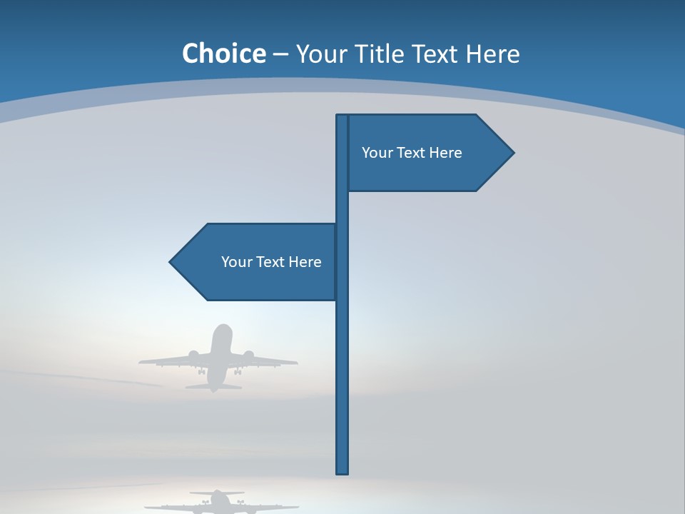 Cool Climate Air PowerPoint Template