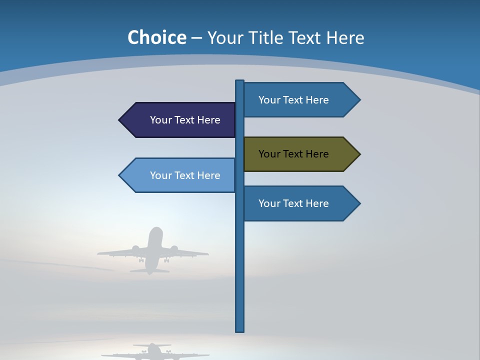 Cool Climate Air PowerPoint Template