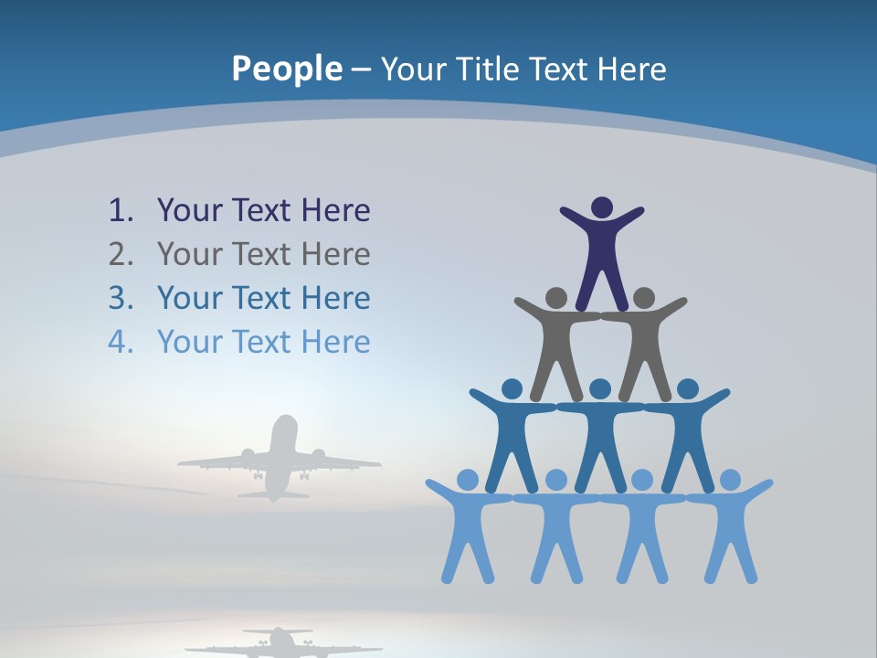 Cool Climate Air PowerPoint Template