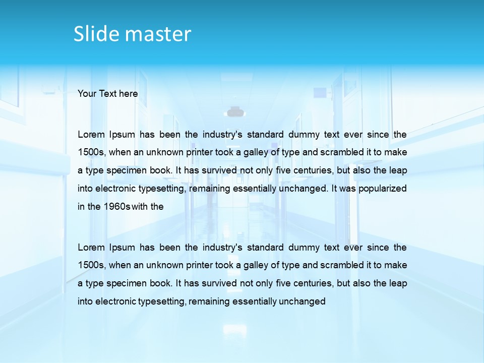 House Supply Electric PowerPoint Template