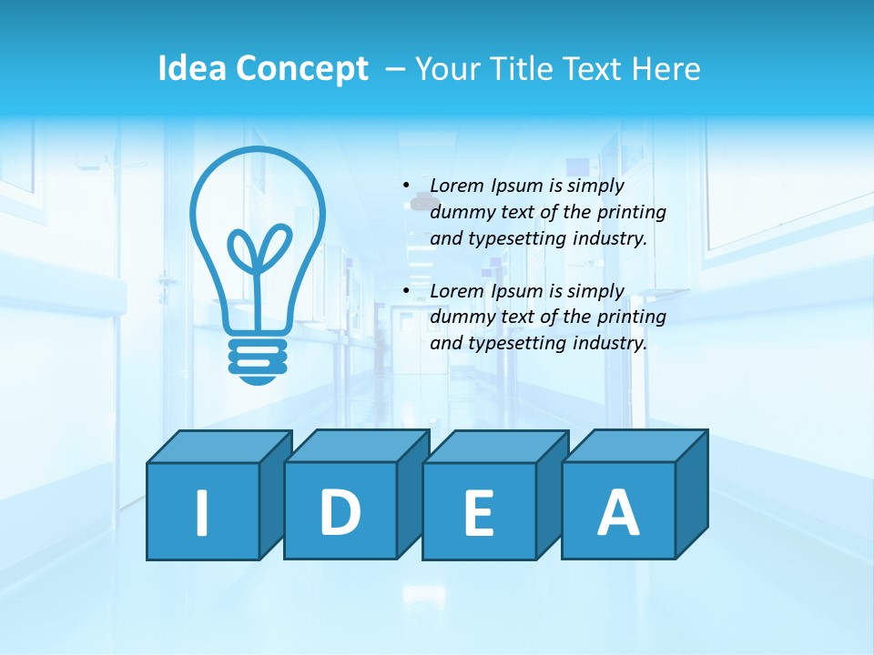 House Supply Electric PowerPoint Template