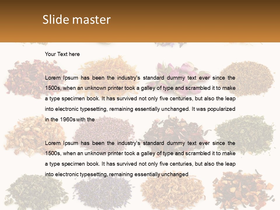 Supply Equipment White PowerPoint Template