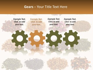 Supply Equipment White PowerPoint Template