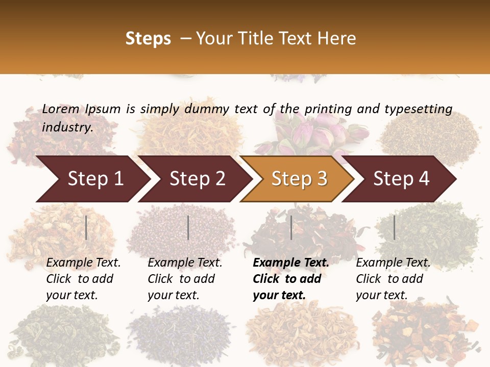 Supply Equipment White PowerPoint Template