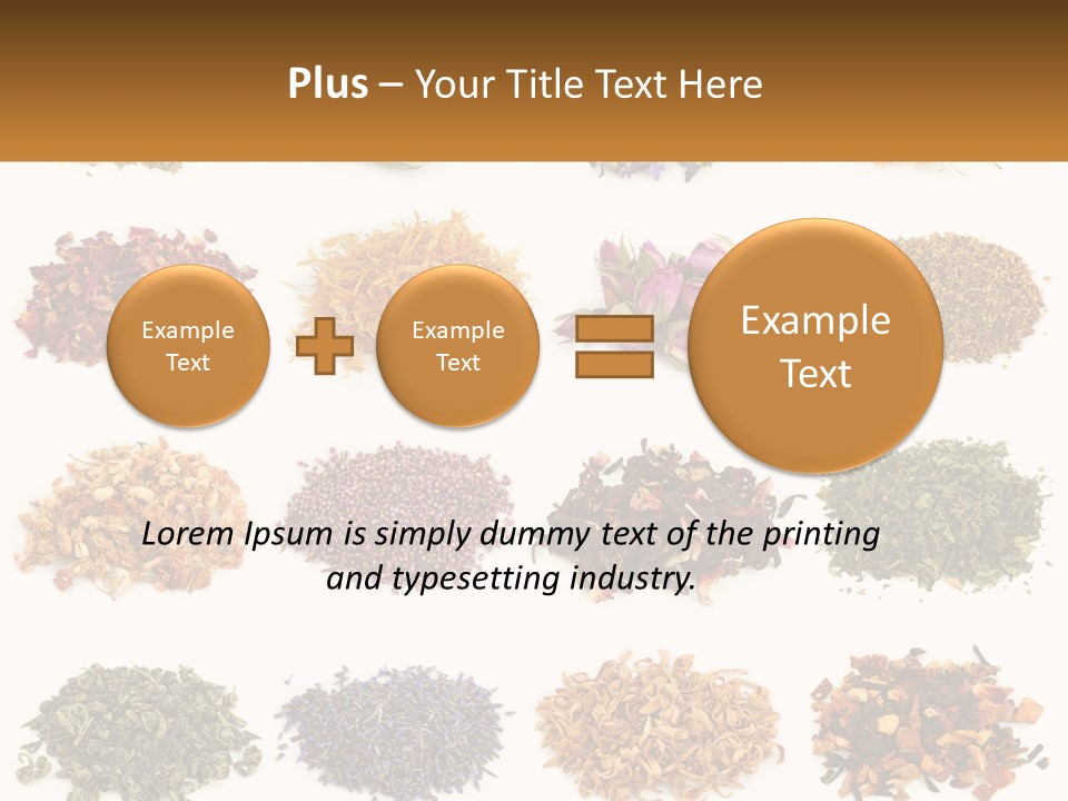 Supply Equipment White PowerPoint Template