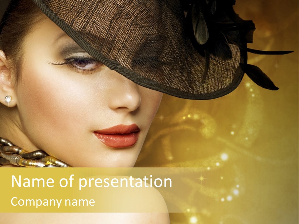 Cold Unit White PowerPoint Template