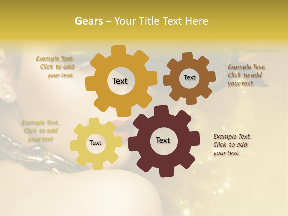 Cold Unit White PowerPoint Template