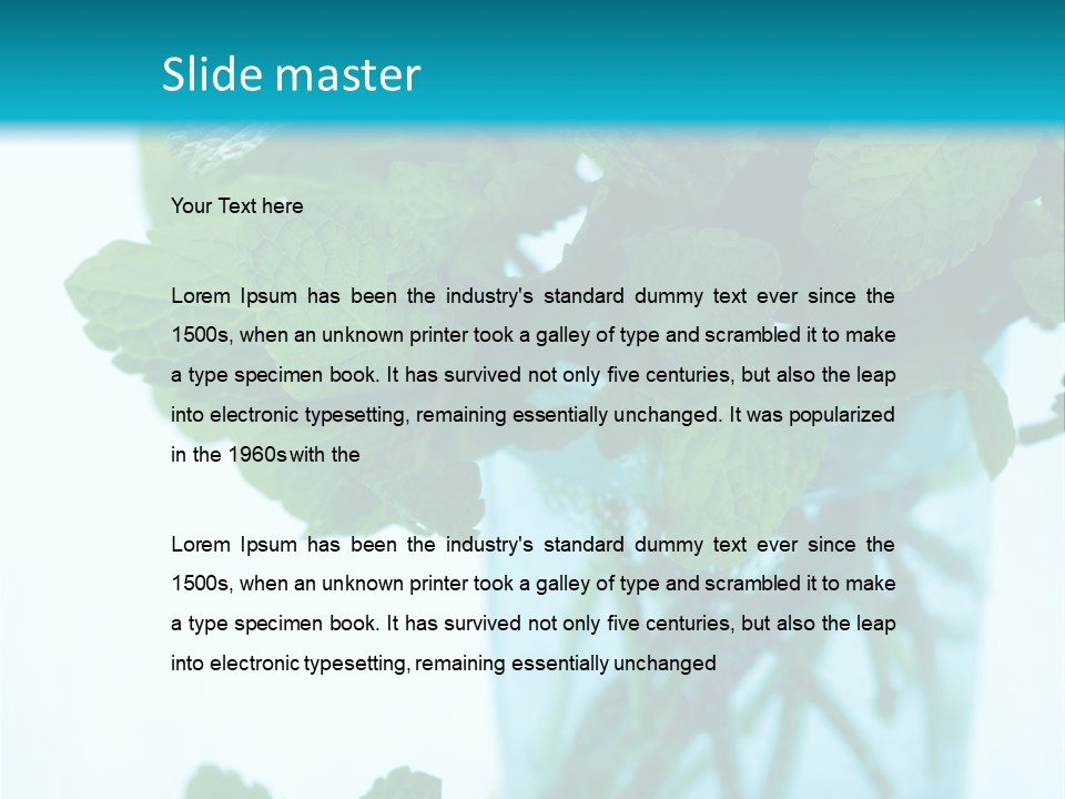 Industry Condition Climate PowerPoint Template