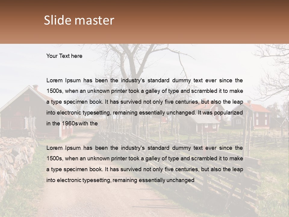 Ventilation Industry White PowerPoint Template