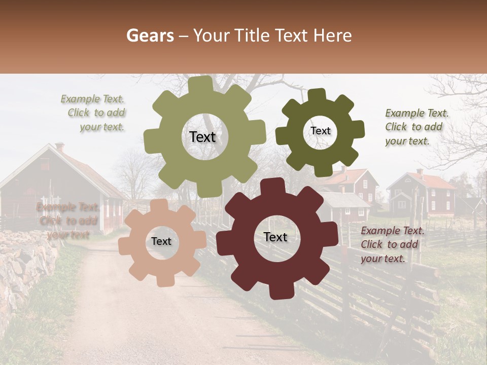 Ventilation Industry White PowerPoint Template