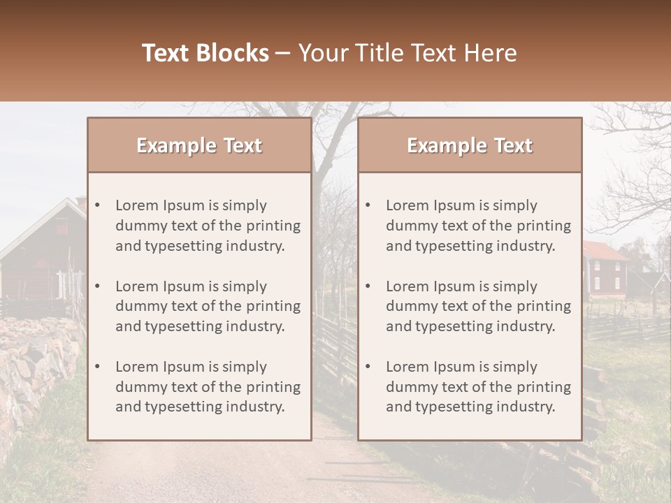 Ventilation Industry White PowerPoint Template