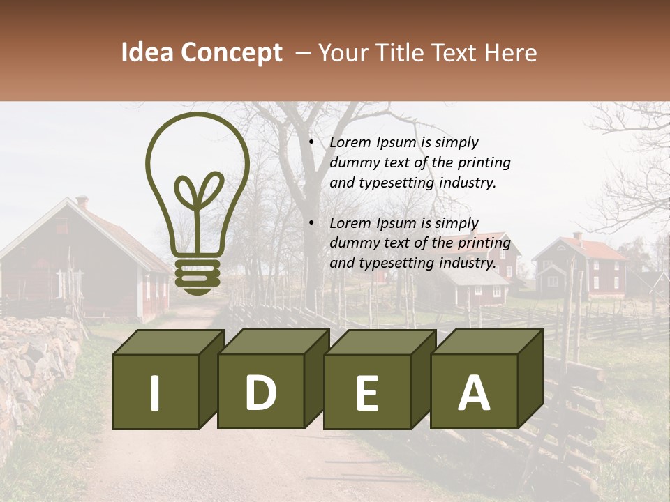 Ventilation Industry White PowerPoint Template