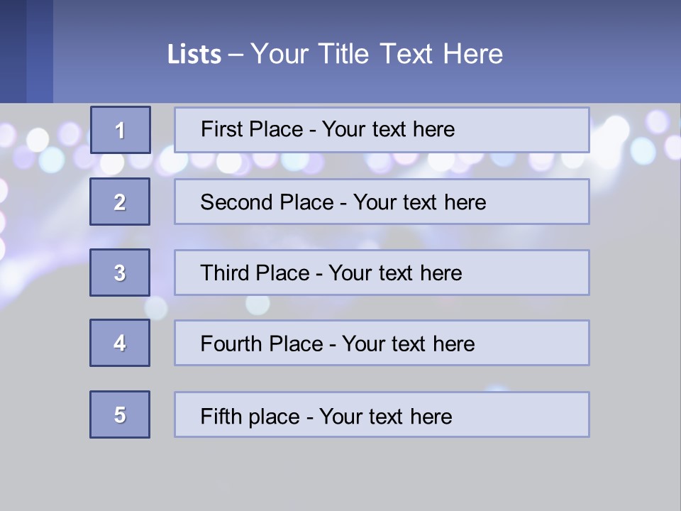 Part Power Condition PowerPoint Template