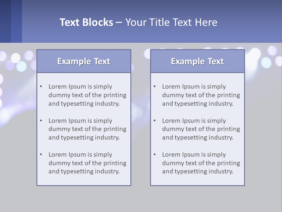 Part Power Condition PowerPoint Template