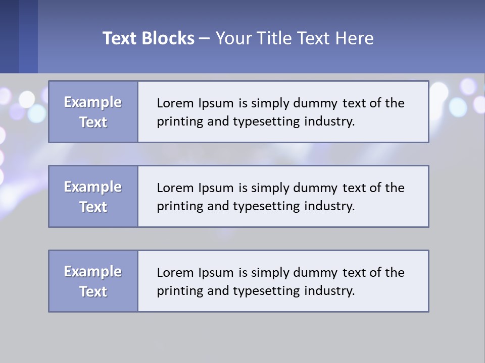 Part Power Condition PowerPoint Template