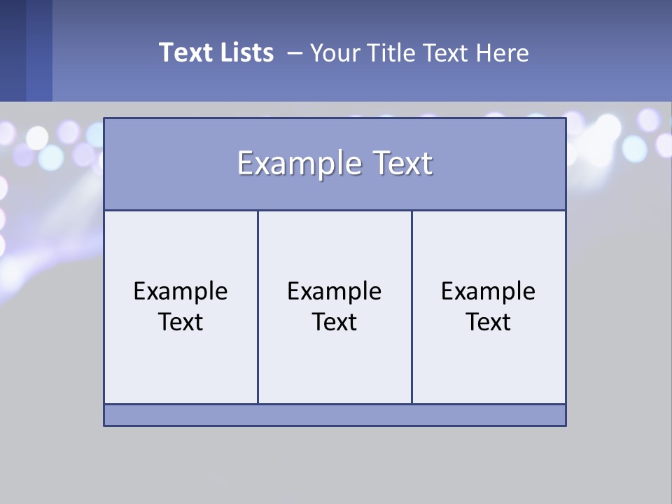 Part Power Condition PowerPoint Template