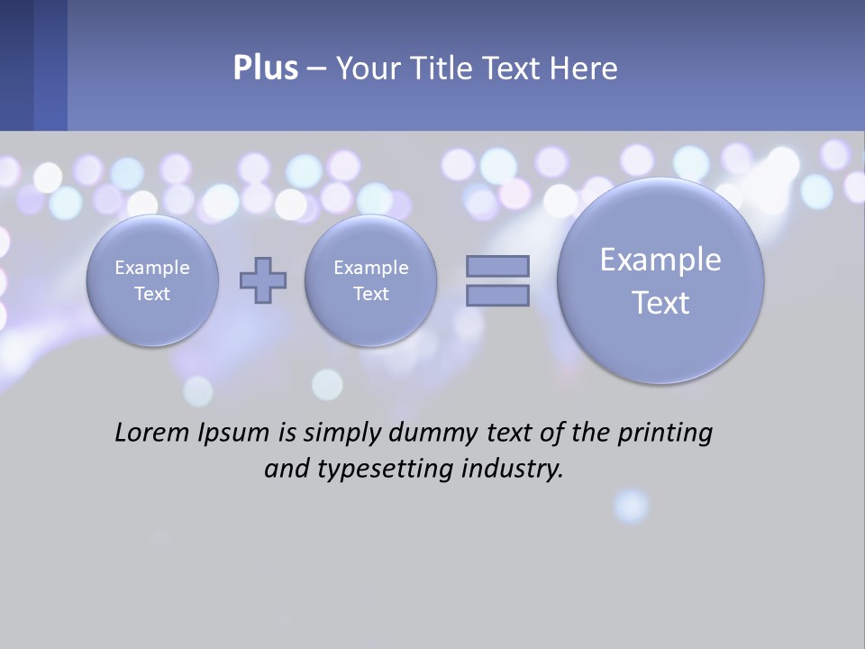 Part Power Condition PowerPoint Template