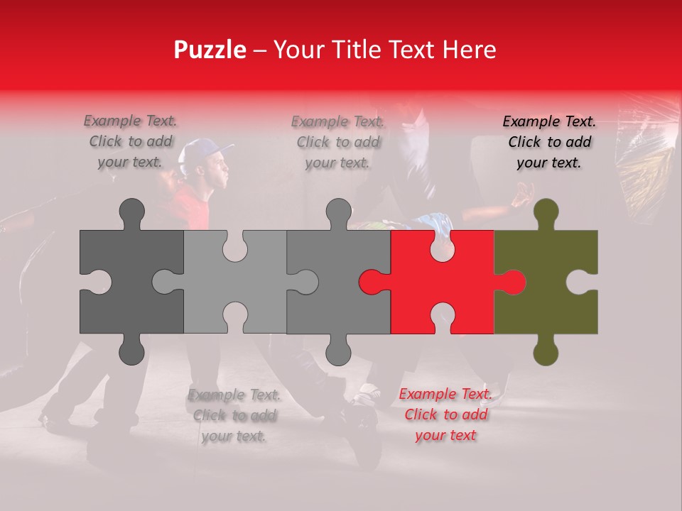 Cold White Cooling PowerPoint Template