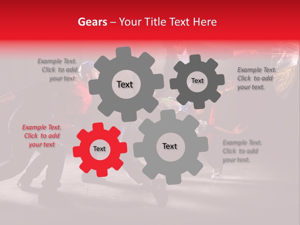 Cold White Cooling PowerPoint Template