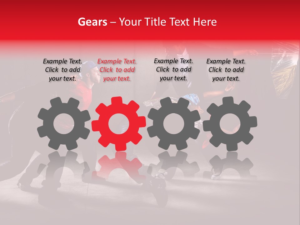 Cold White Cooling PowerPoint Template