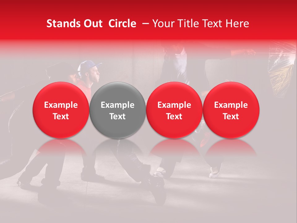 Cold White Cooling PowerPoint Template