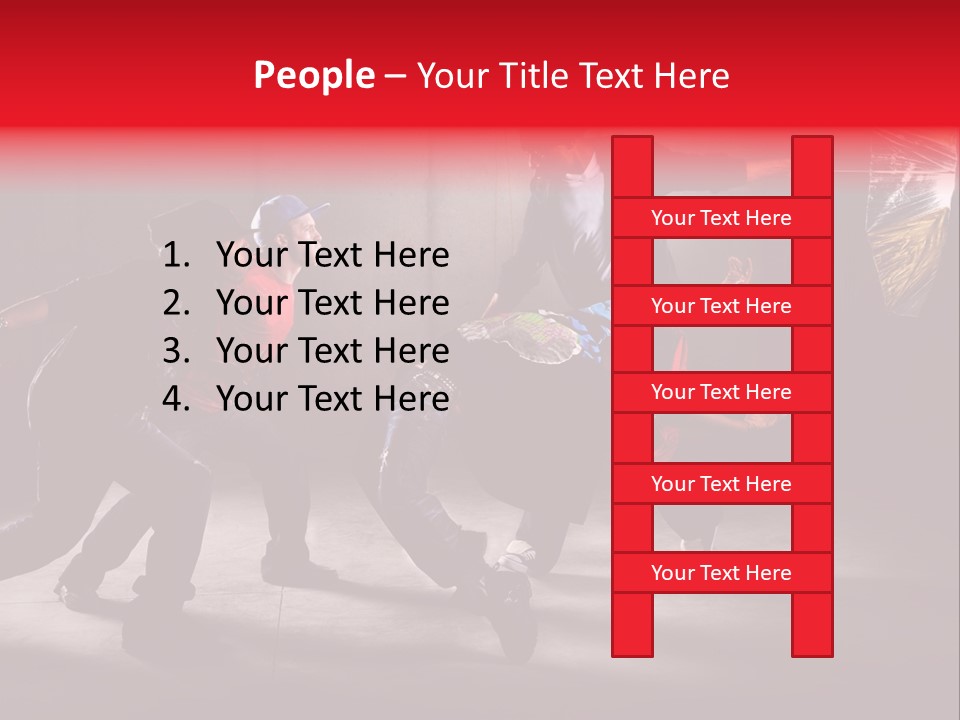 Cold White Cooling PowerPoint Template