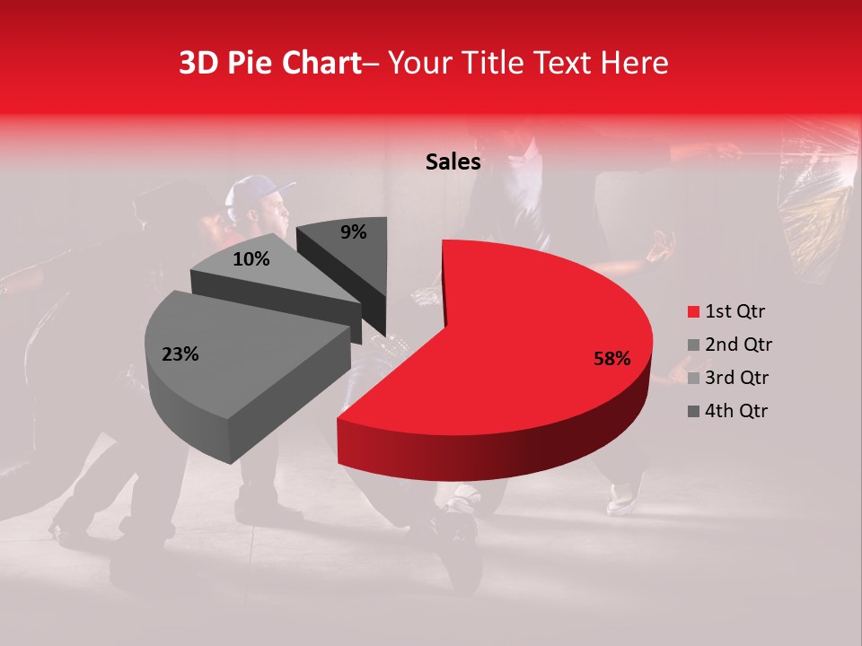 Cold White Cooling PowerPoint Template
