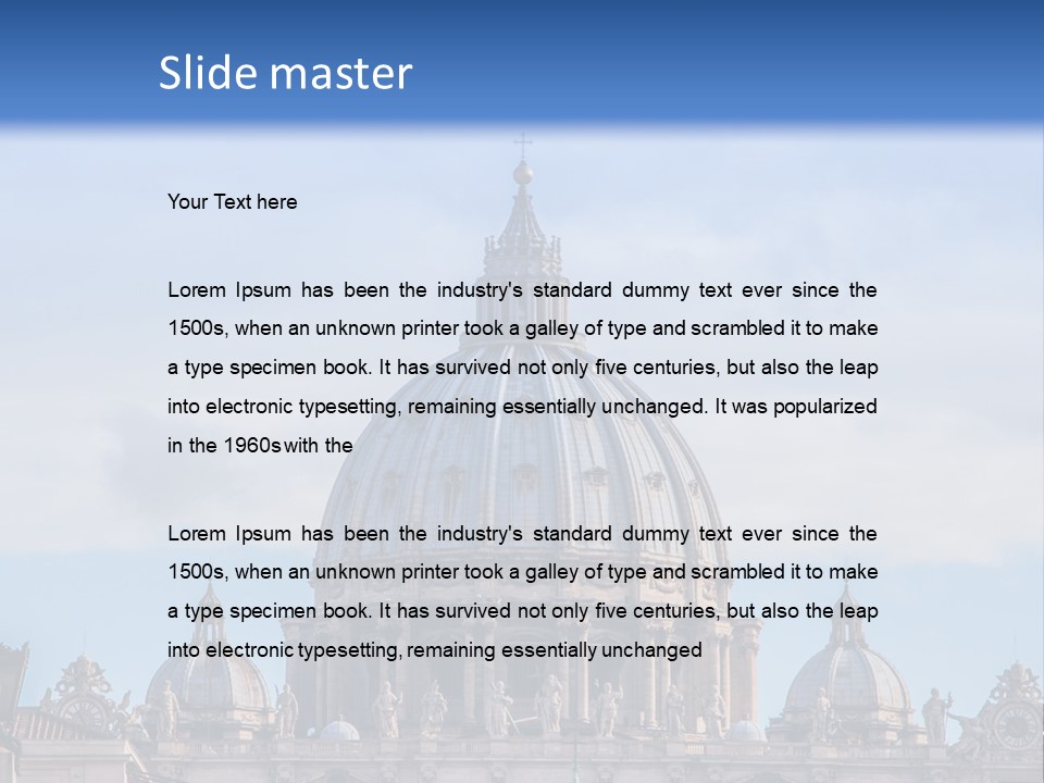 Conditioner Remote Equipment PowerPoint Template