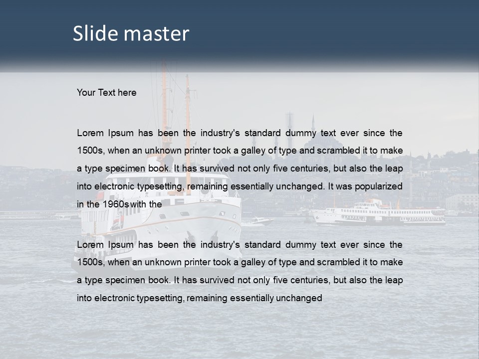 Equipment Energy Power PowerPoint Template