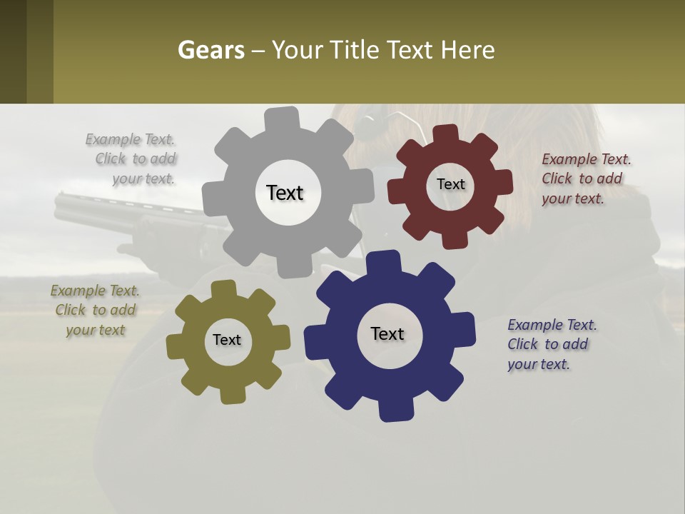 Air Remote Cool PowerPoint Template