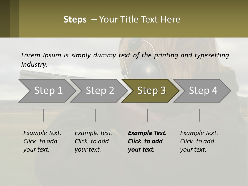 Air Remote Cool PowerPoint Template