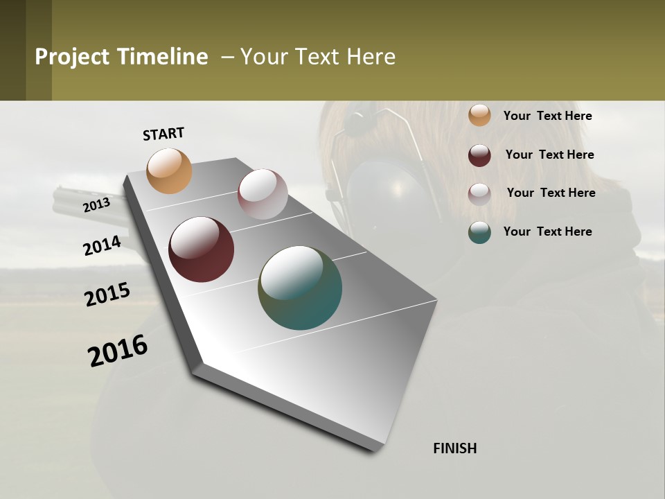 Air Remote Cool PowerPoint Template