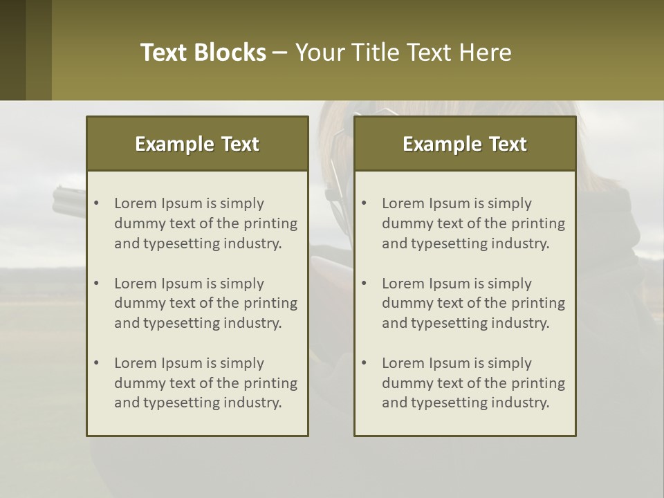 Air Remote Cool PowerPoint Template