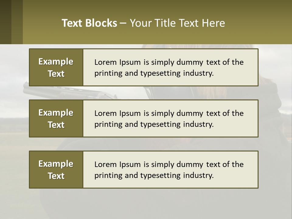 Air Remote Cool PowerPoint Template