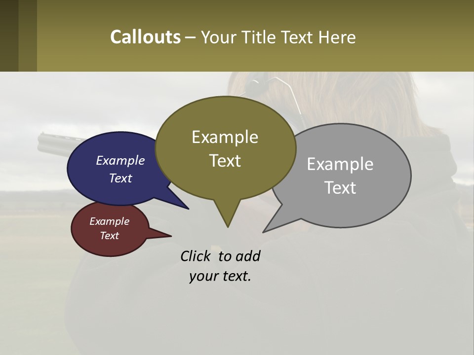 Air Remote Cool PowerPoint Template