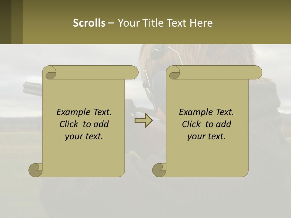 Air Remote Cool PowerPoint Template
