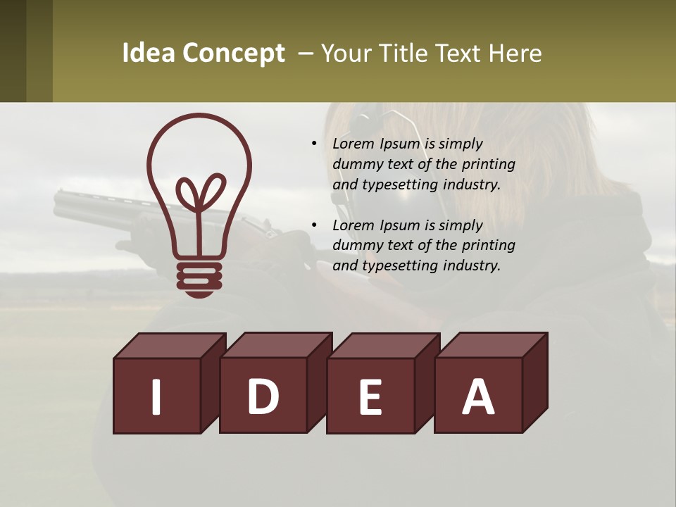 Air Remote Cool PowerPoint Template