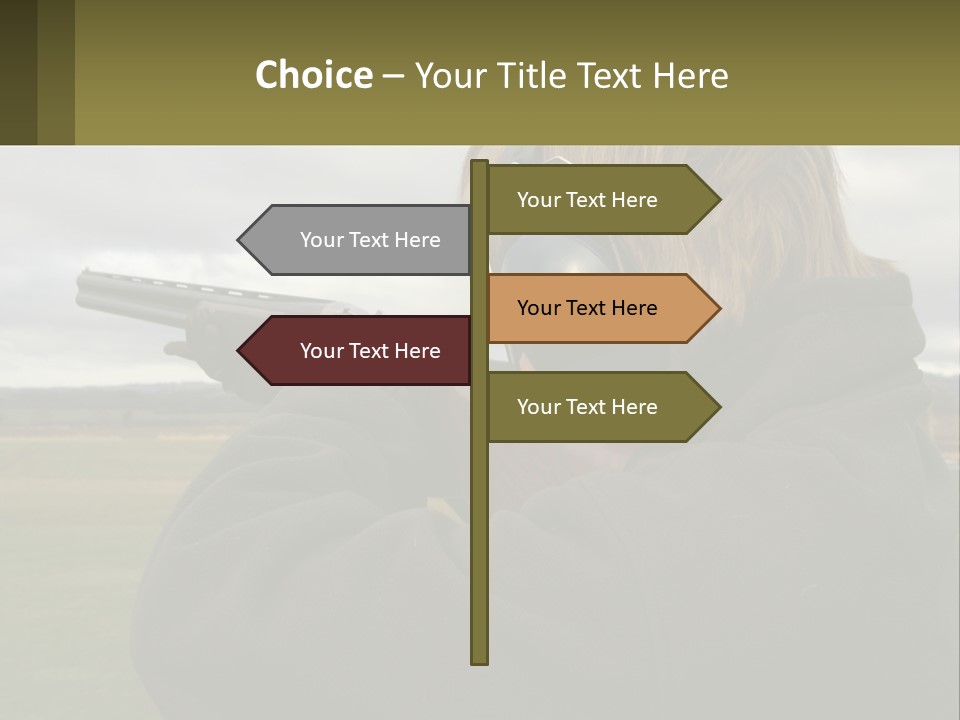 Air Remote Cool PowerPoint Template