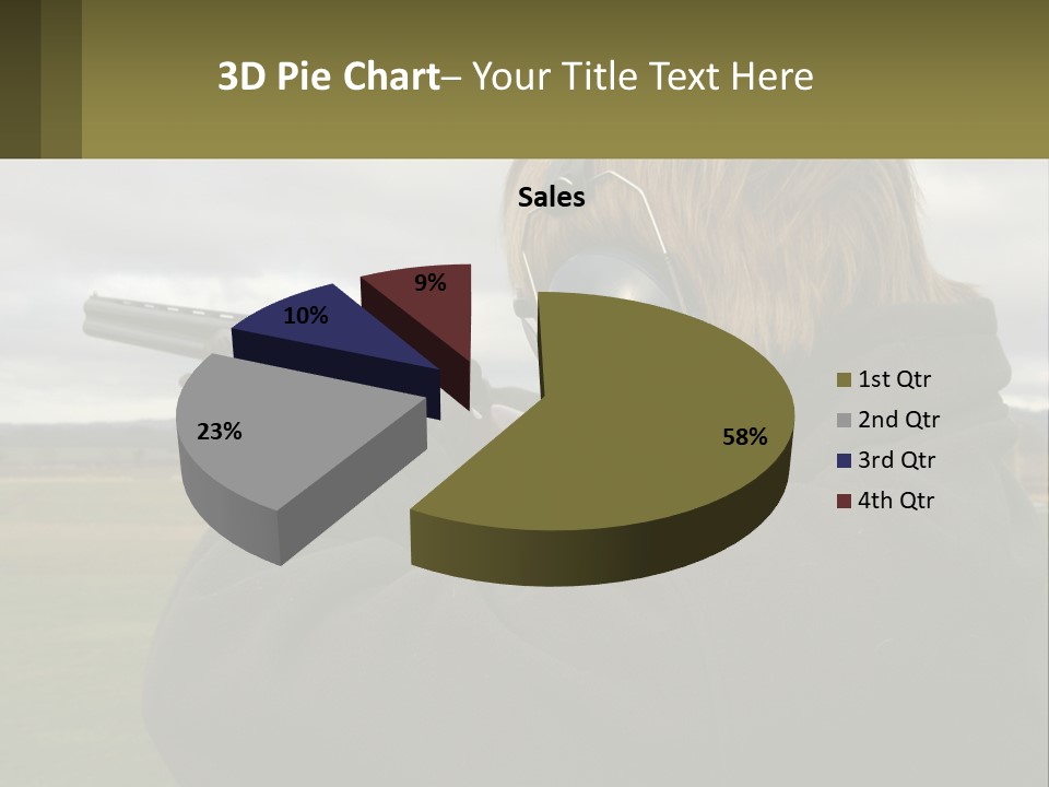 Air Remote Cool PowerPoint Template