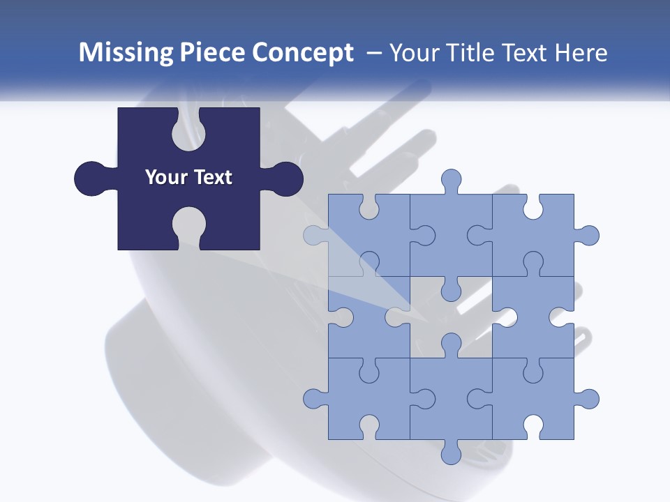 Equipment Unit System PowerPoint Template