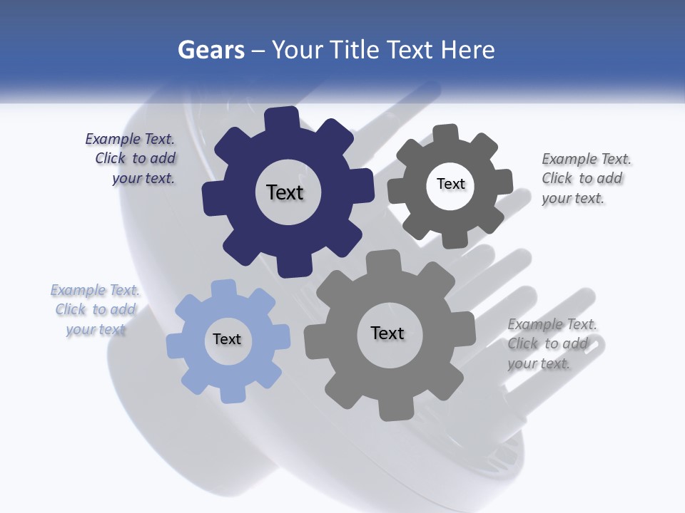 Equipment Unit System PowerPoint Template